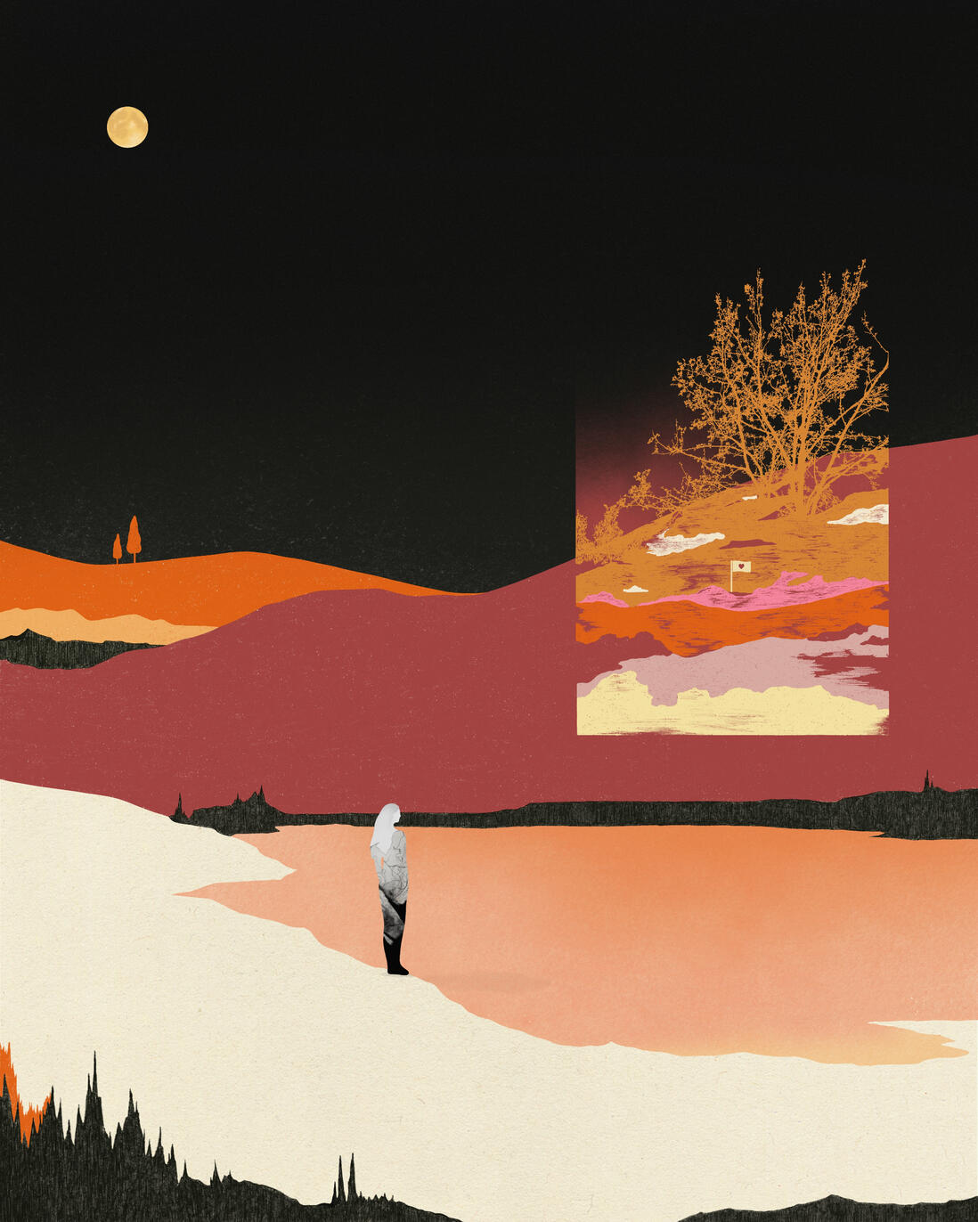 I keep pursuing my discerning heart