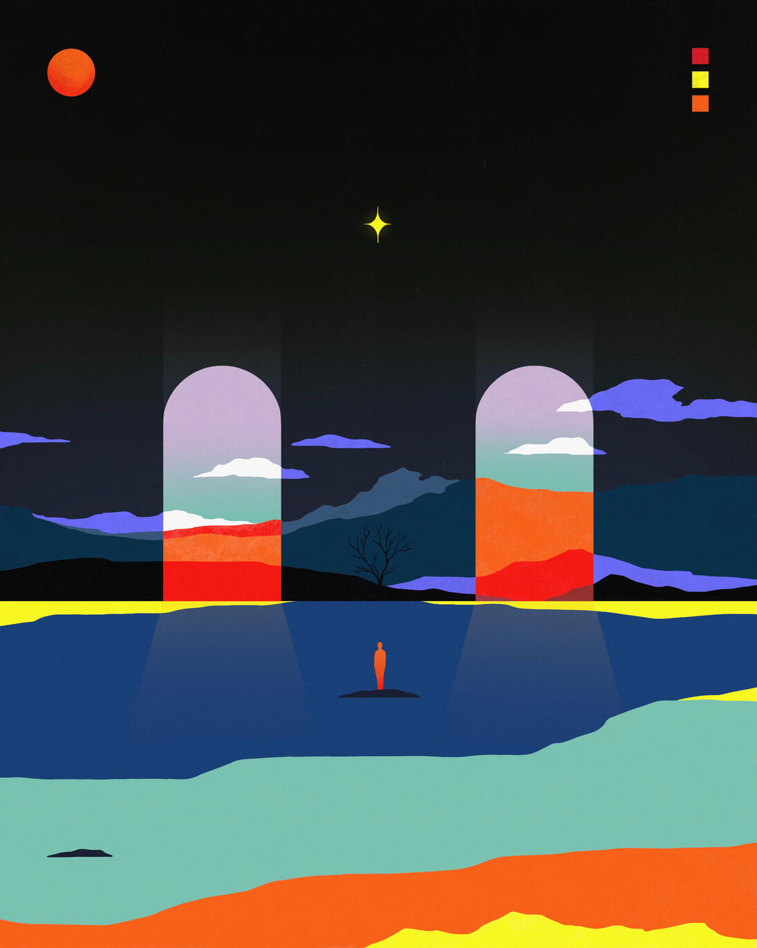 the longing for the sunset